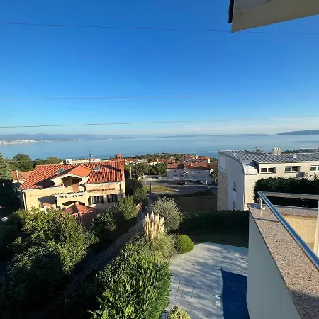 Panoramic Sea View And Pool Opatija Ičići