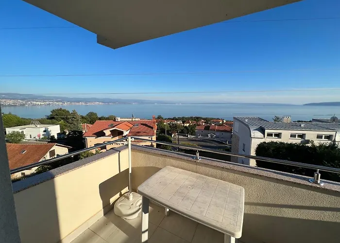 Panoramic Sea View And Pool Opatija Lejlighed *